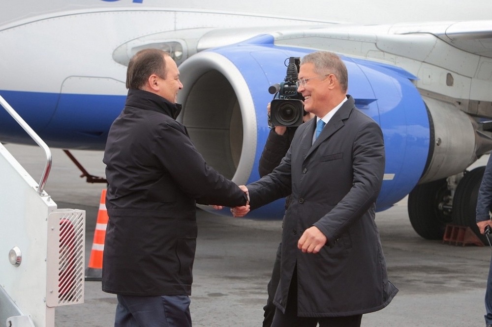 10 октября в Башкортостан с официальным визитом прибыл Премьер-министр Беларуси Роман Головченко